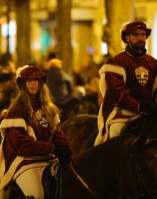 Imagen secundaria 2 - Un desfile de ilusión con Melchor, Gaspar y Baltasar