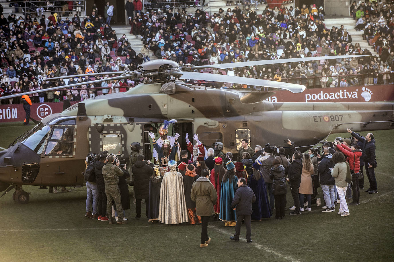 Fotos: Los Reyes Magos llegan a Logroño