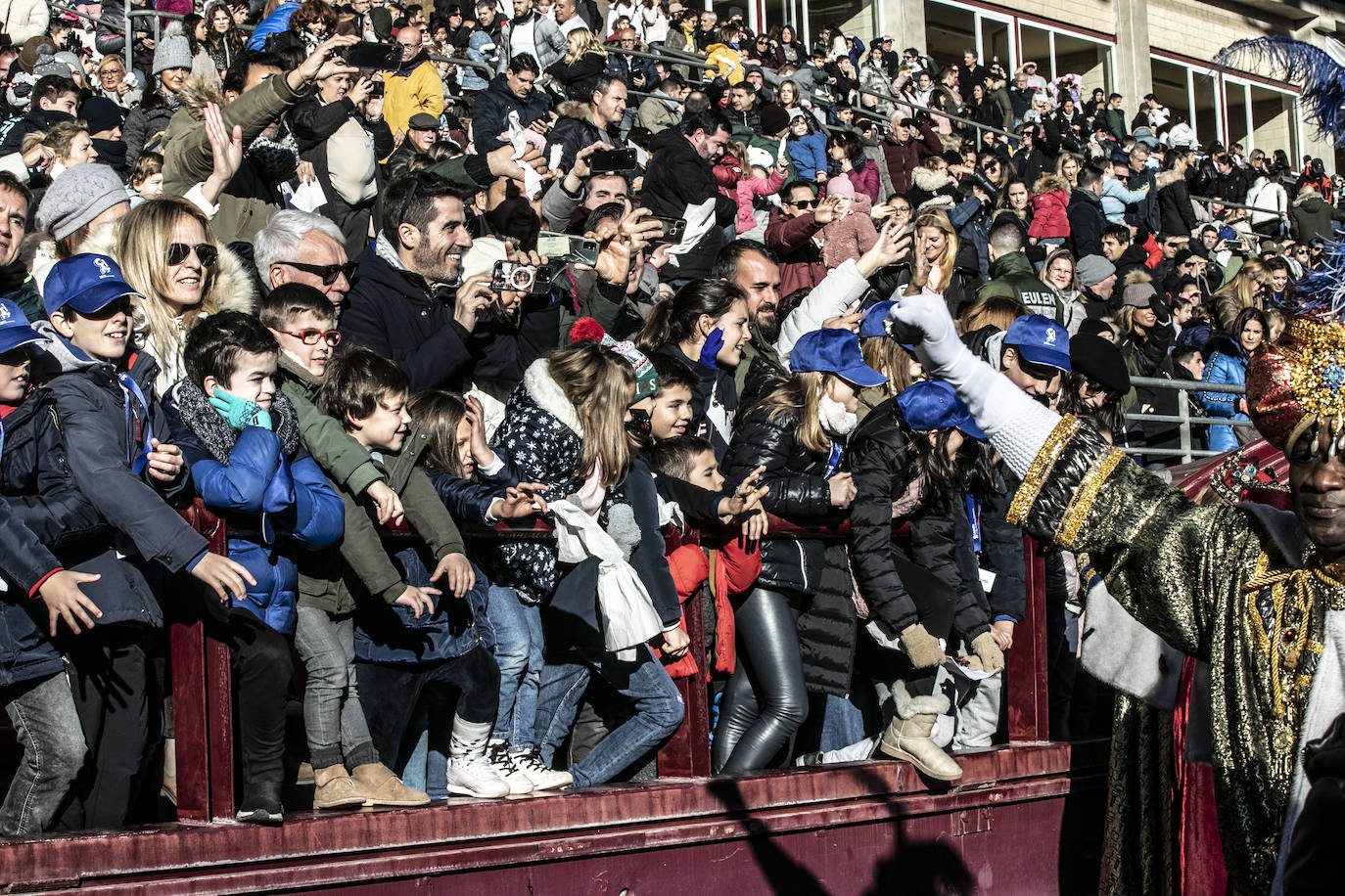 Fotos: Los Reyes Magos llegan a Logroño