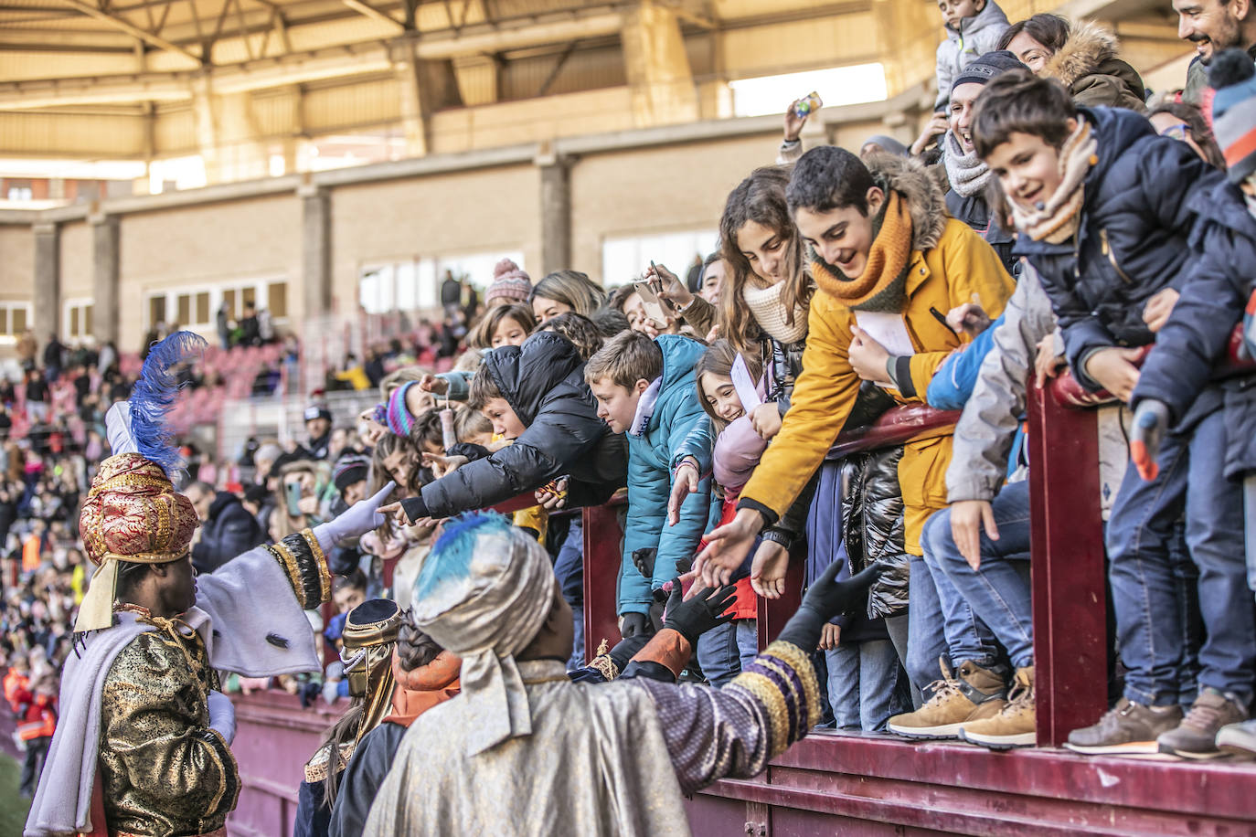 Fotos: Los Reyes Magos llegan a Logroño