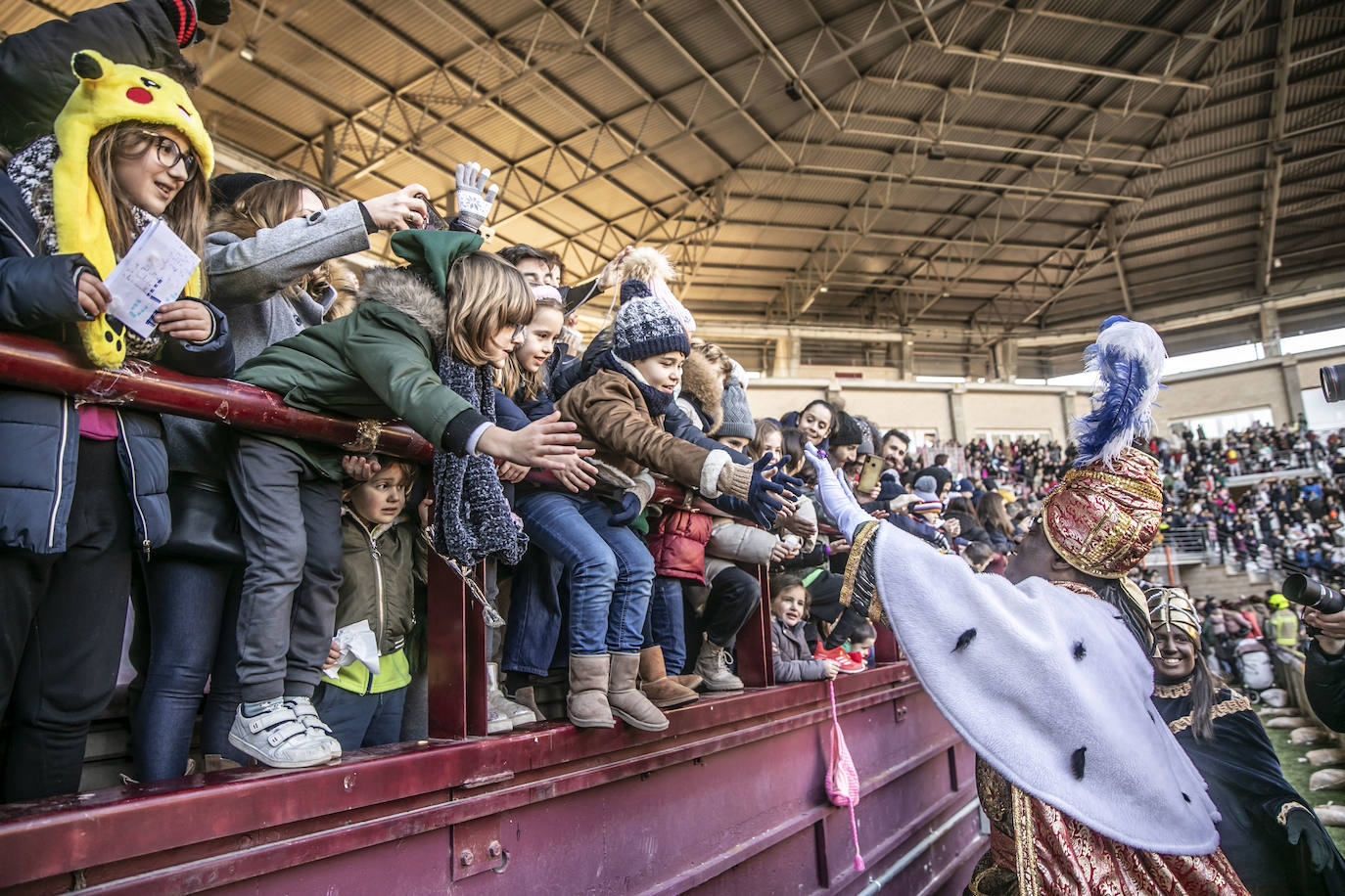 Fotos: Los Reyes Magos llegan a Logroño