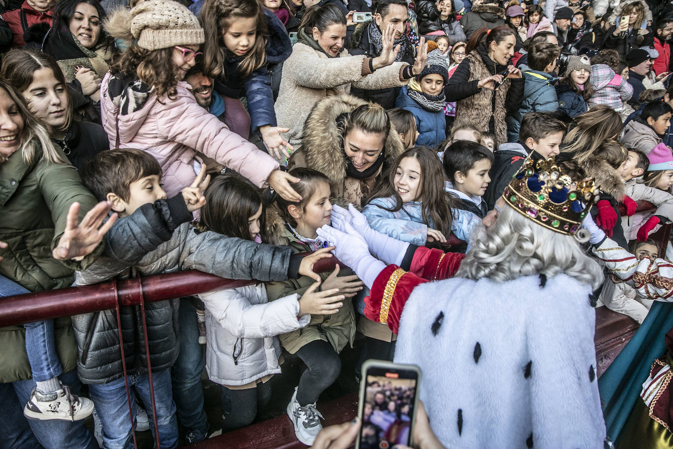 Fotos: Los Reyes Magos llegan a Logroño