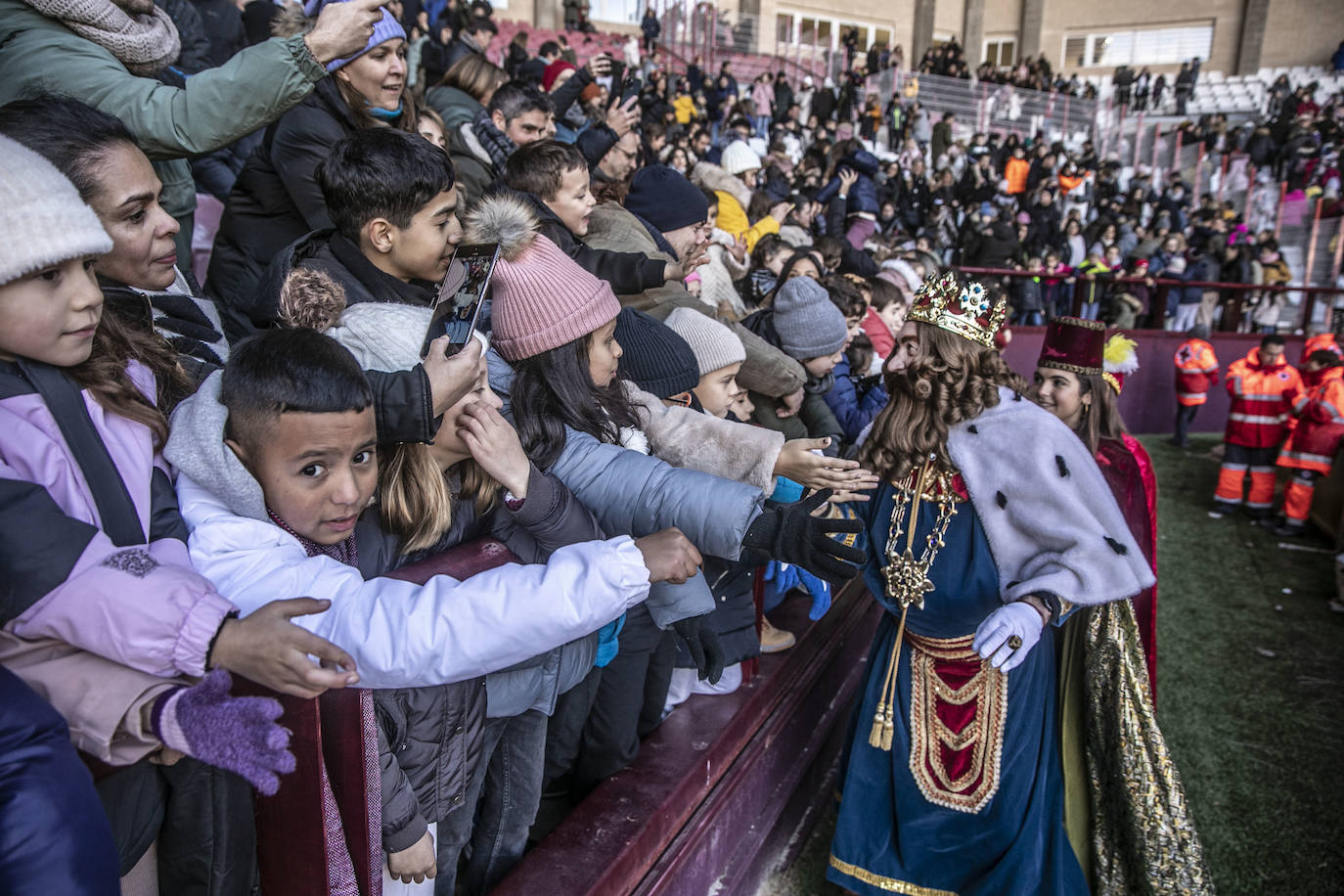 Fotos: Los Reyes Magos llegan a Logroño