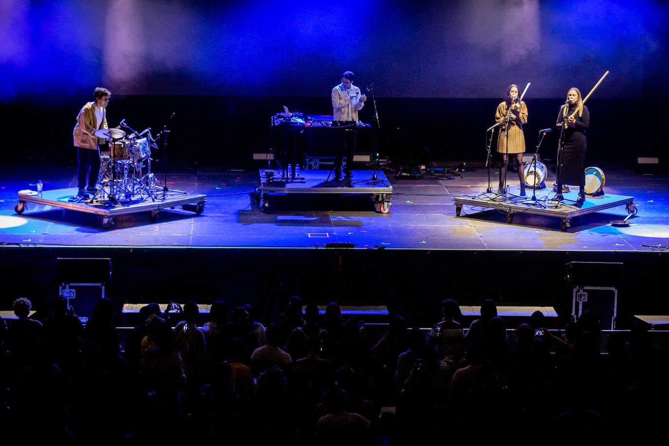 Fotos: Baiuca sorprendió en el Palacio de los Deportes