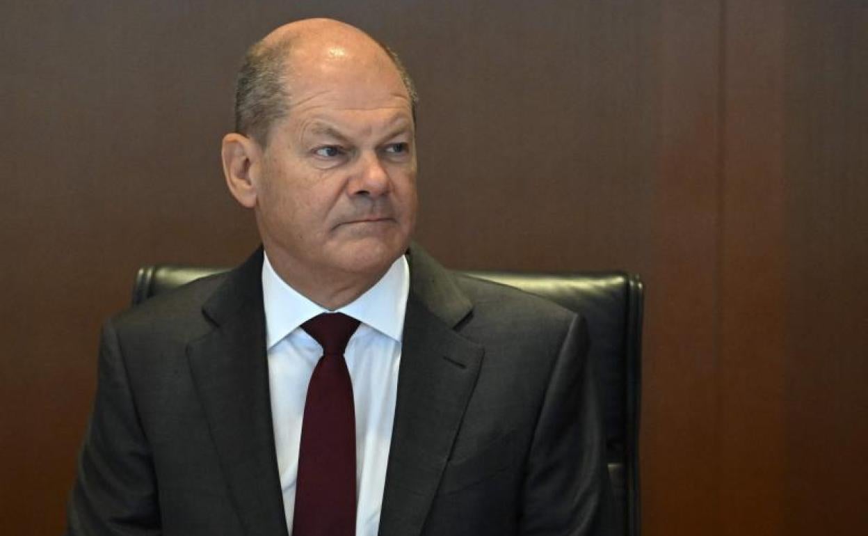 El canciller alemán, Olaf Scholz. 