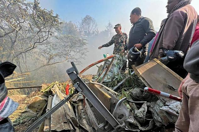 Fotos: Imágenes de la catástrofe aérea de Nepal