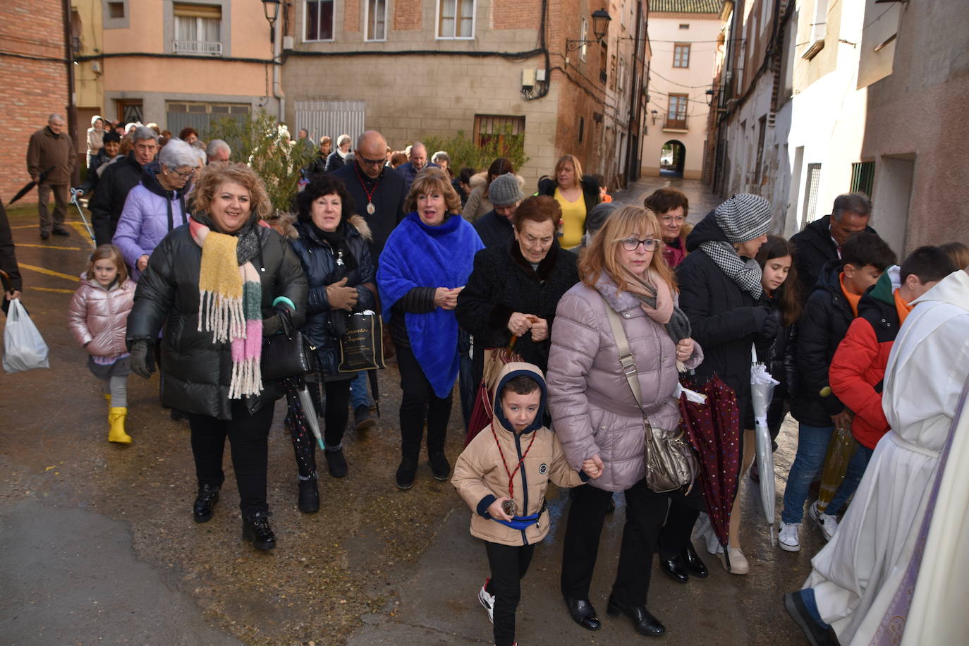 Procesión y bendición de San Antón en Rincón de Soto.