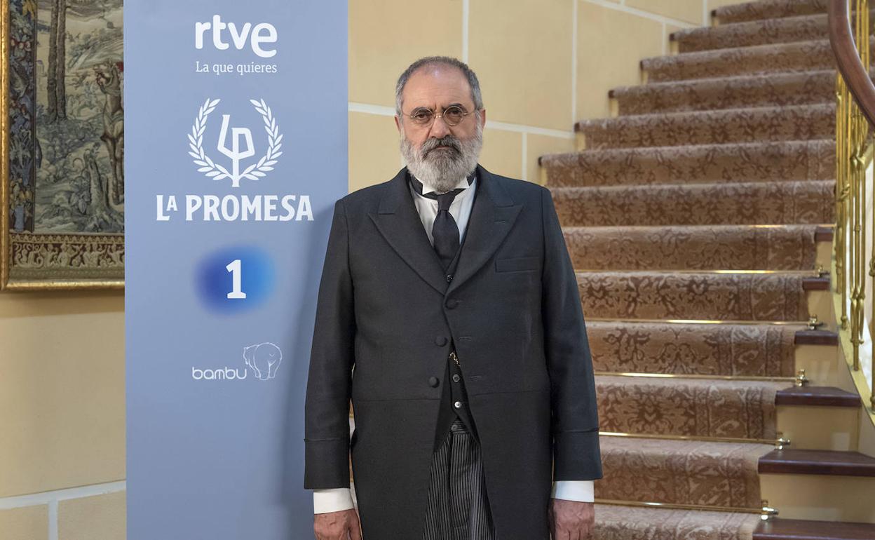 Joaquín Climent da vida a Rómulo en 'La promesa', la nueva ficción diaria de La 1 de TVE. 
