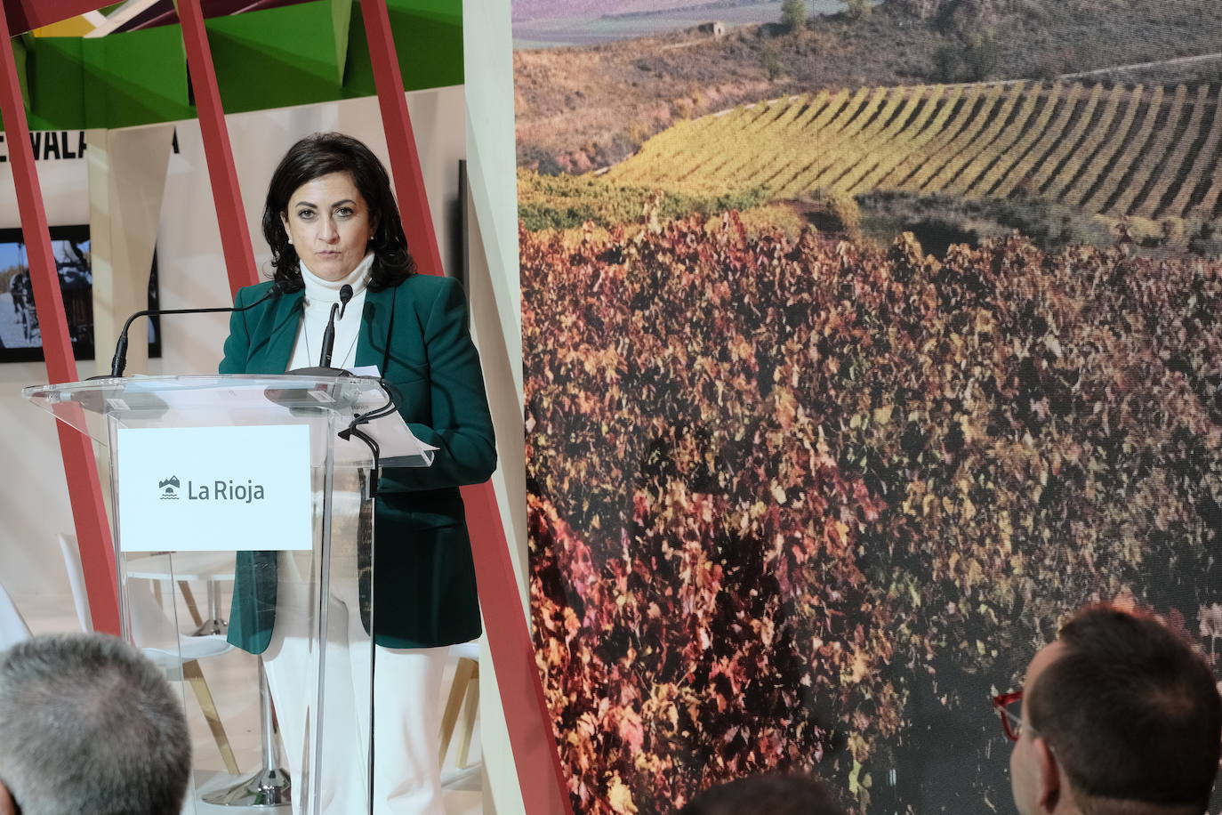 Fotos: Presentación del stand de La Rioja en Fitur