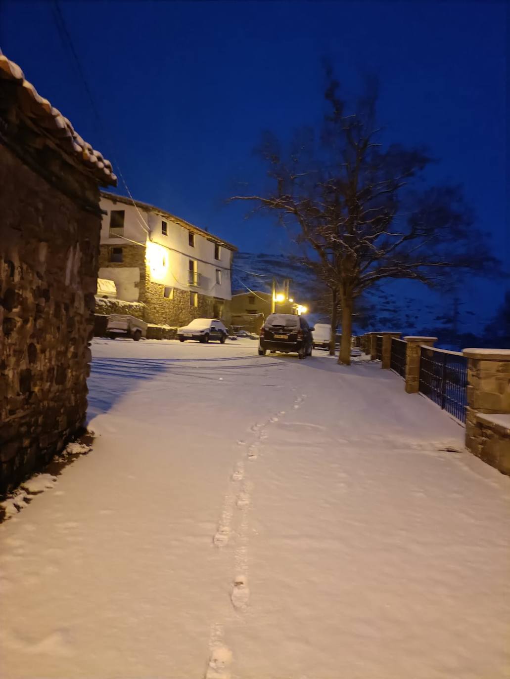 Fotos: La nieve y el hielo llegan a La Rioja