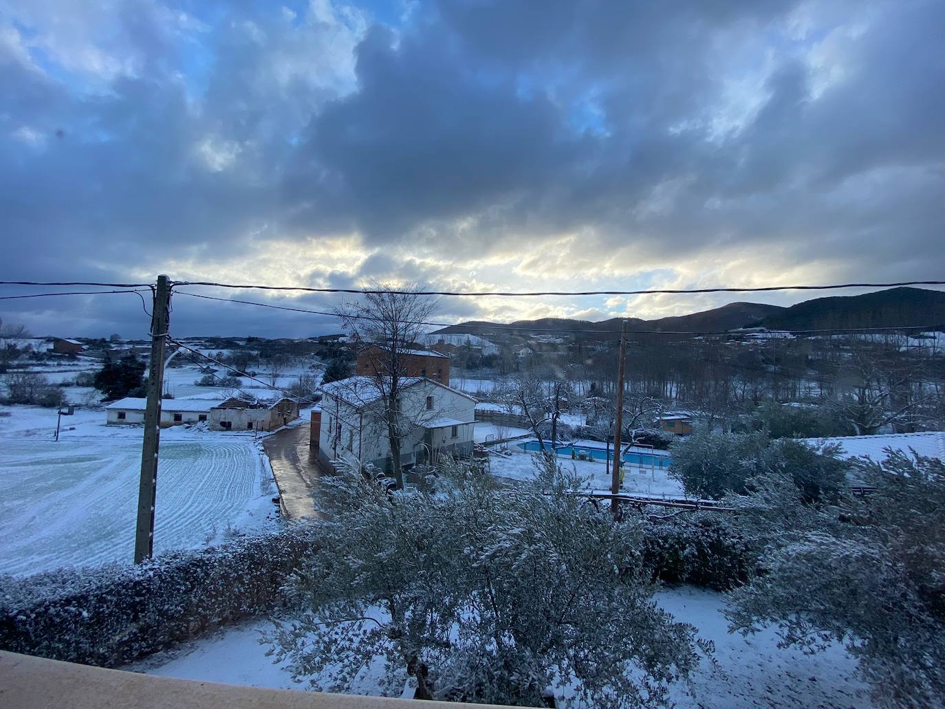 Fotos: La nieve y el hielo llegan a La Rioja