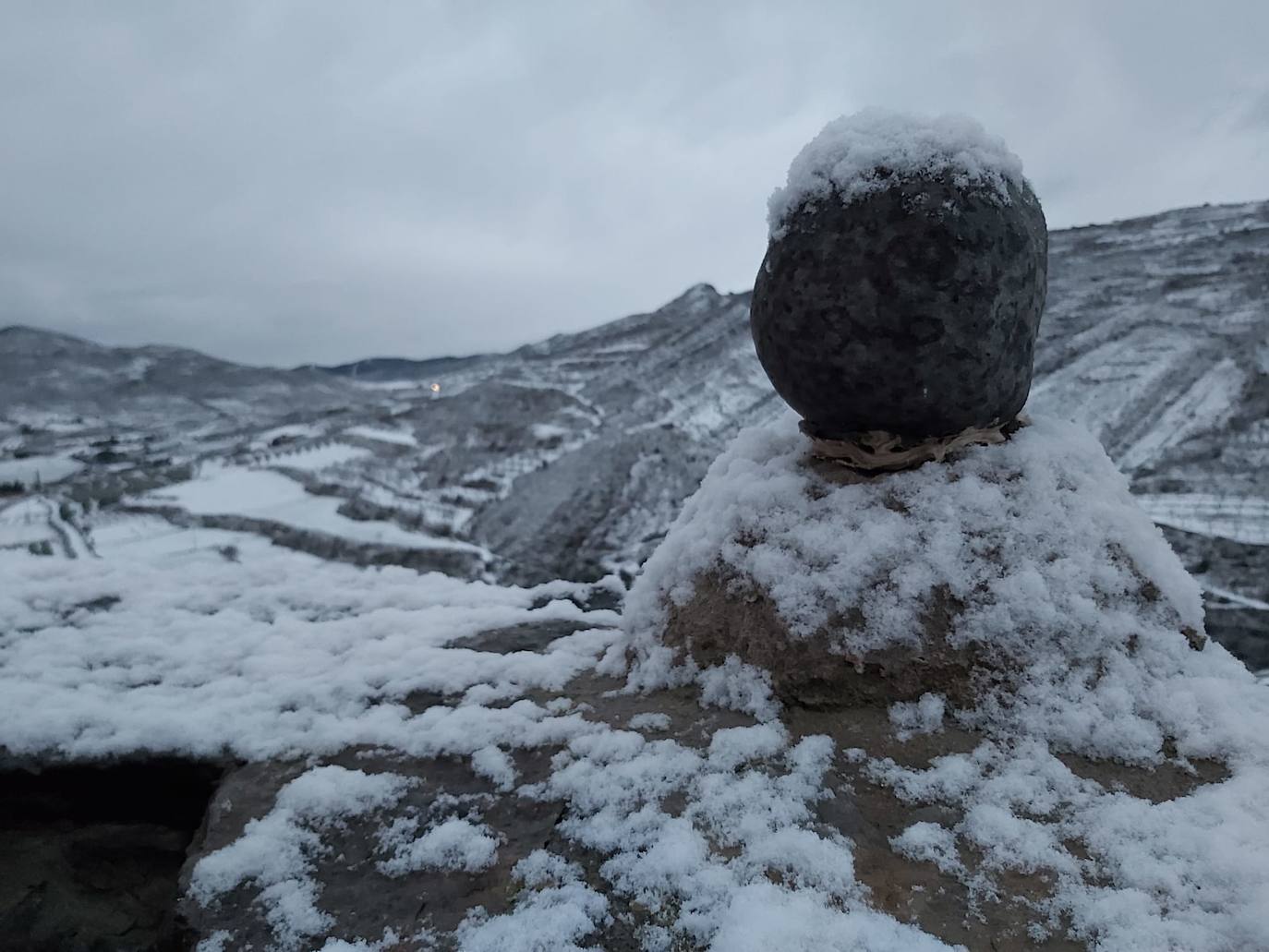 Fotos: La nieve y el hielo llegan a La Rioja