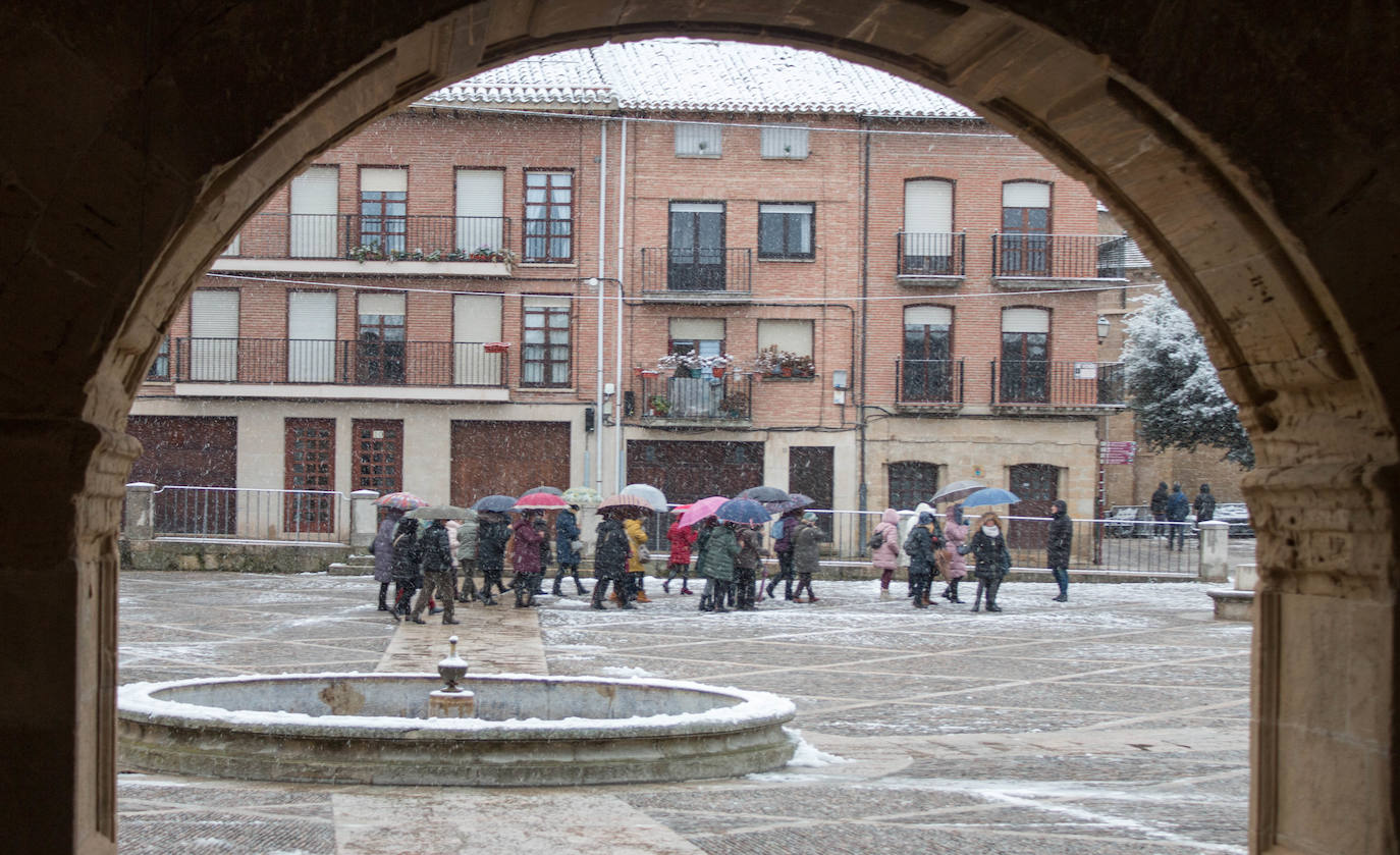 Fotos: La nieve y el hielo llegan a La Rioja