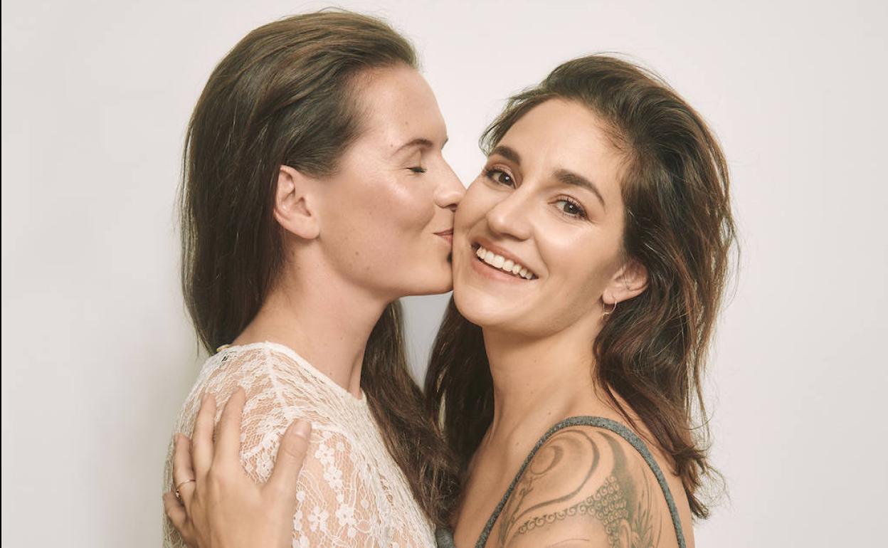 Merel van Dongen y Ana Romero. 