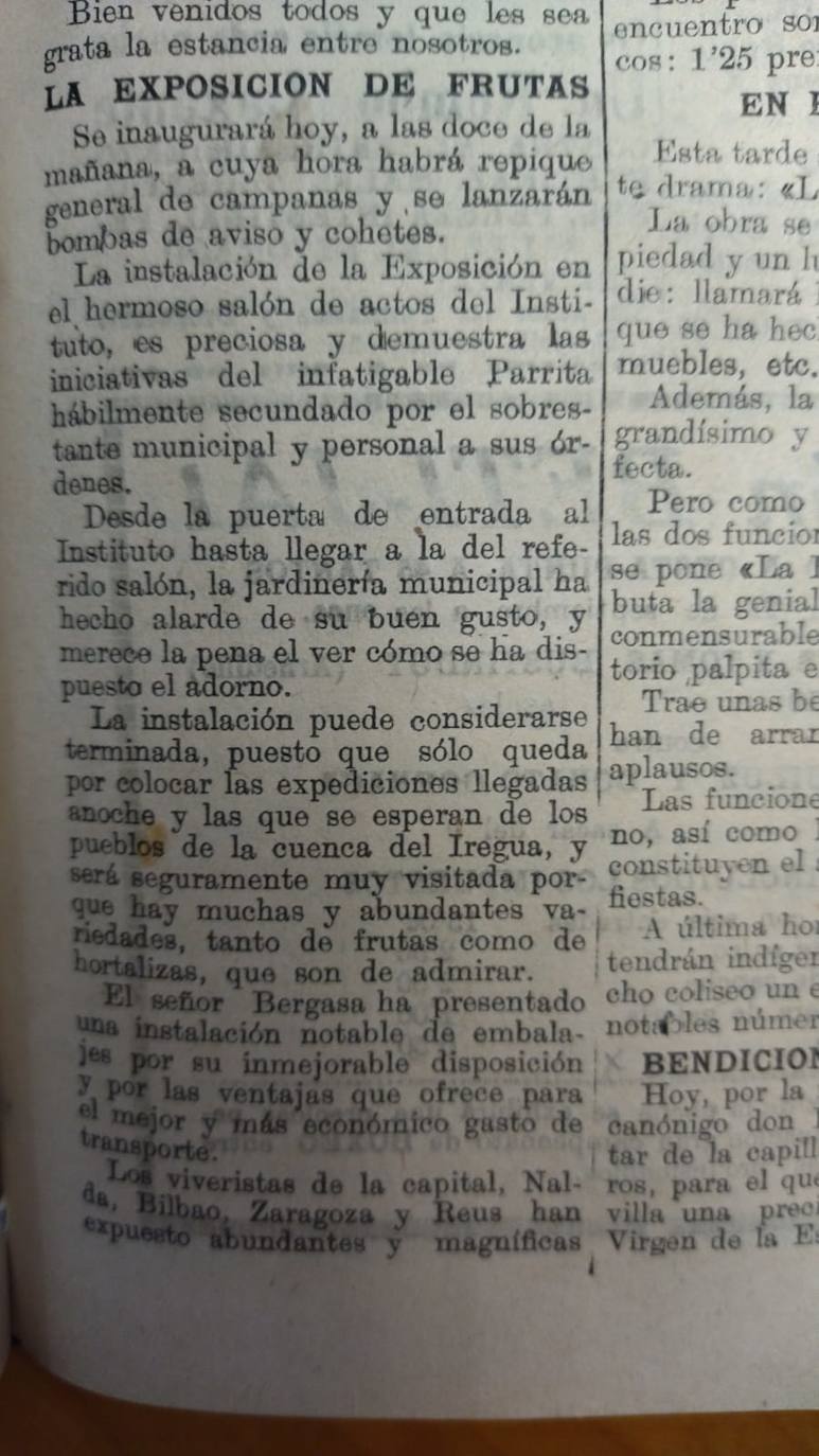 Diario LA RIOJA informó prolijamente de la muestra.