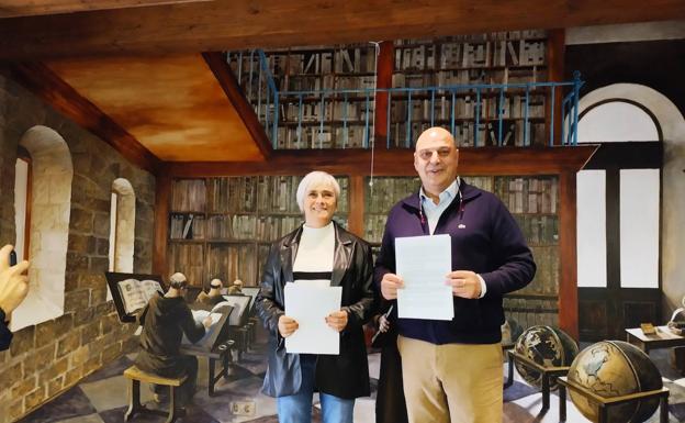 Arantxa Carrero y Leopoldo García en una imagen de archivo.