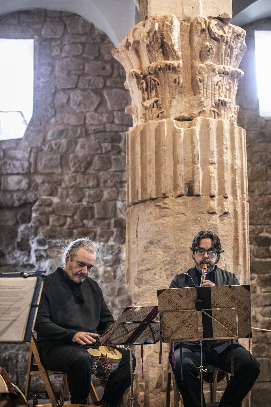 Fotos: Más voces y más lengua en la Basílica de Santa María de Arcos, en Tricio