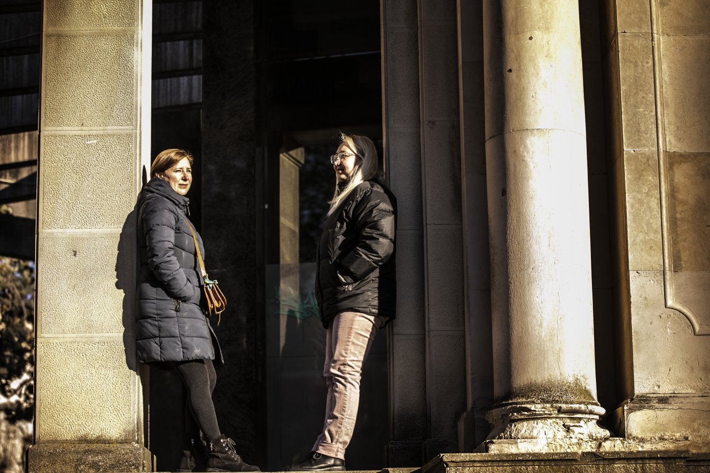 «Cuando oigo un estruendo, me viene a la mente la guerra y lloro»