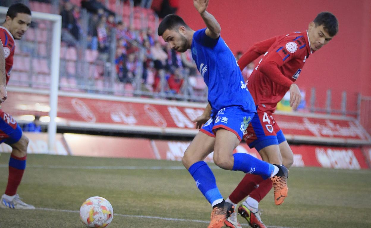 Un lance del partido