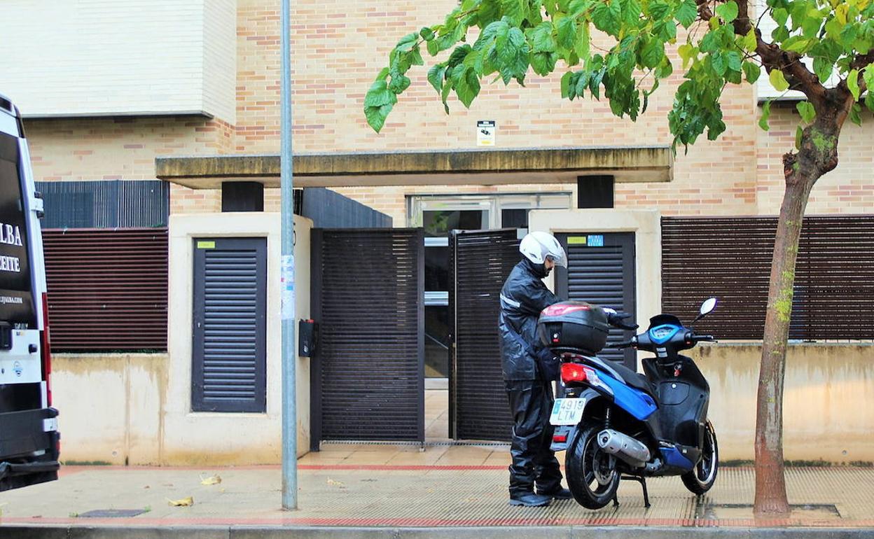 La mujer detenida en Lardero por incumplir su orden de alejamiento, en libertad