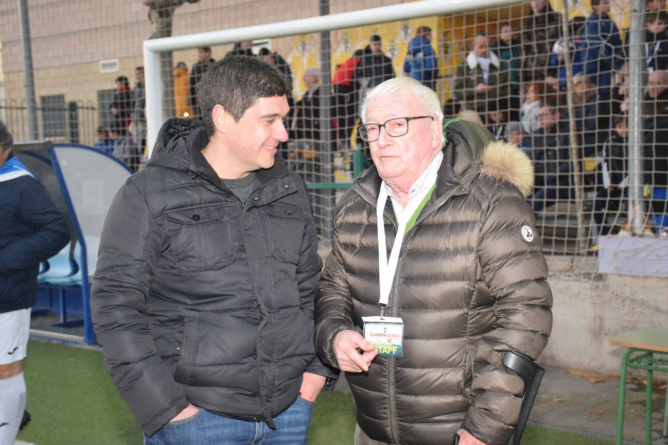 Fotos: El partido benéfico entre veteranos del Real Madrid y el Logroñés en Villamediana