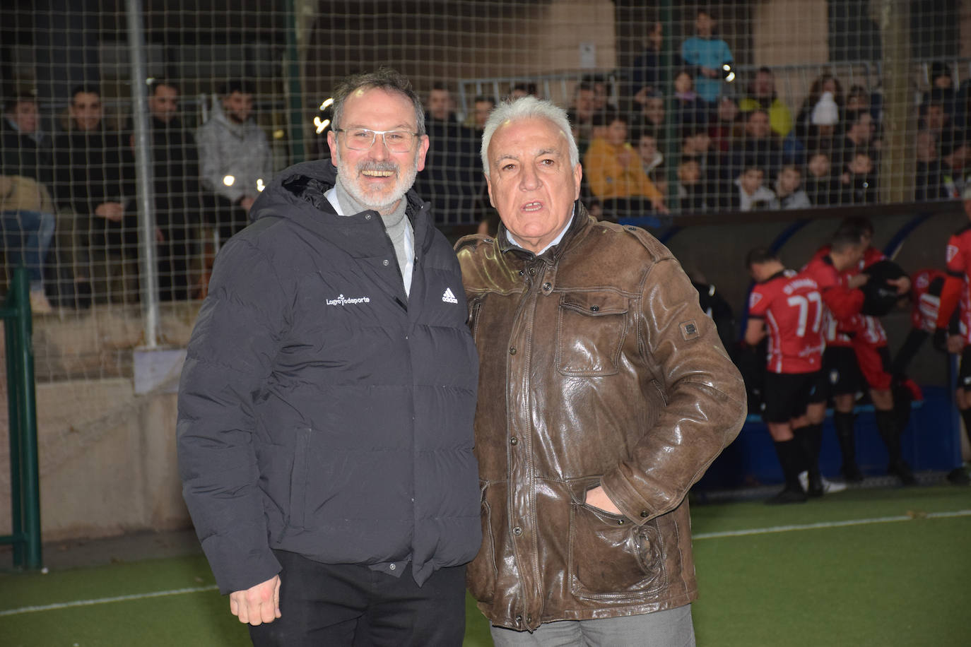 Fotos: El partido benéfico entre veteranos del Real Madrid y el Logroñés en Villamediana