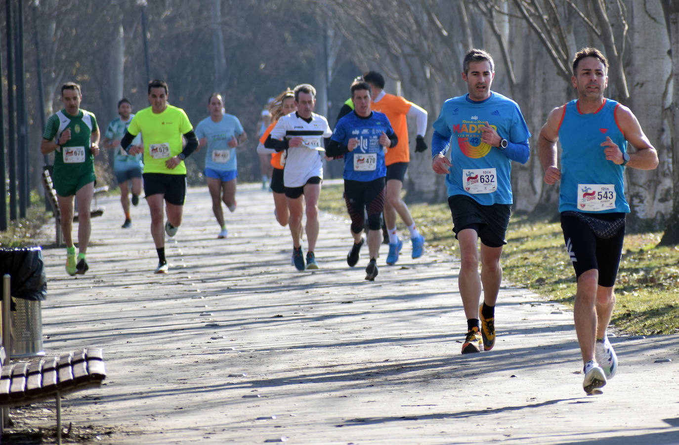 Fotos: Quinientas personas participan en &#039;En Logroño se corre&#039;