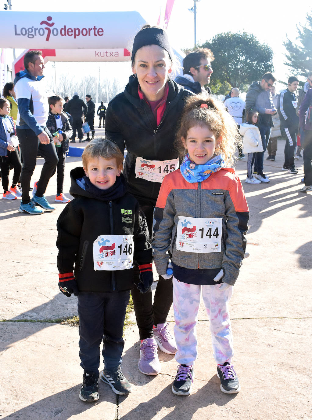 Fotos: Quinientas personas participan en &#039;En Logroño se corre&#039;