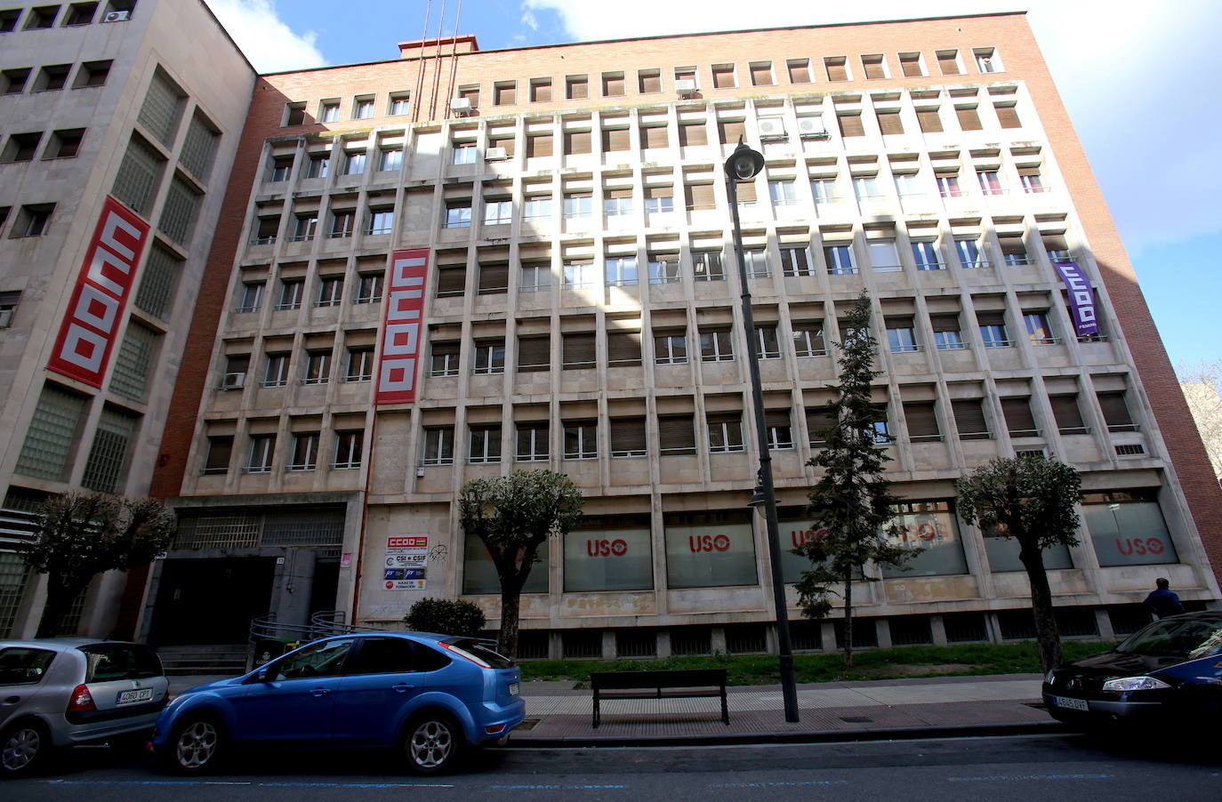 Sede de Comisiones Obreras de Logroño, en una imagen de archivo. 