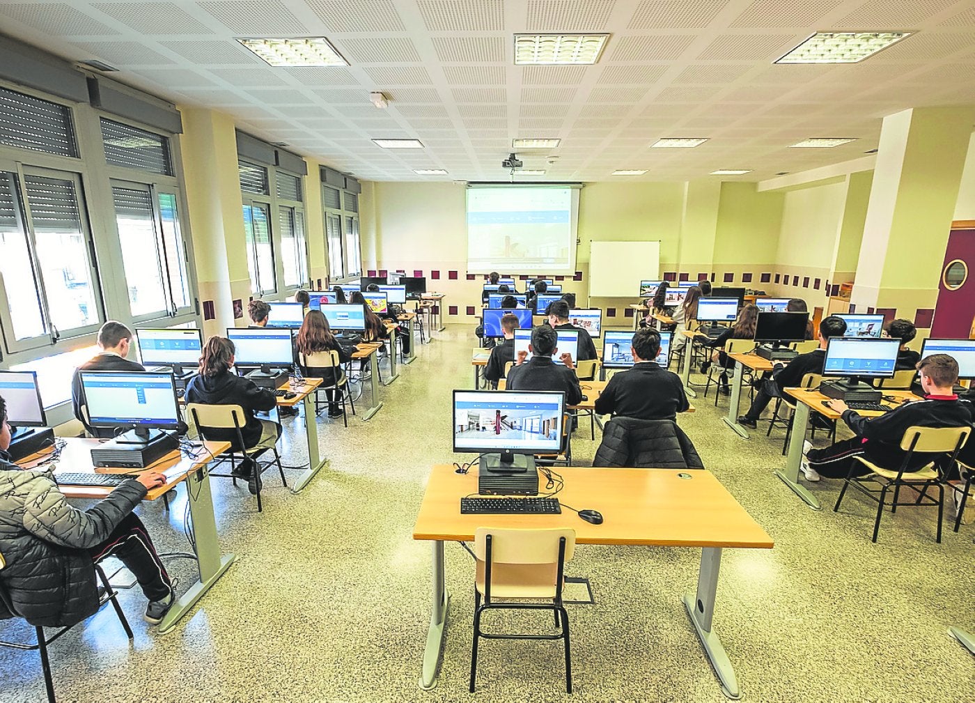 Aula de Informática: la competencia digital integrada en la didáctica de aula. 