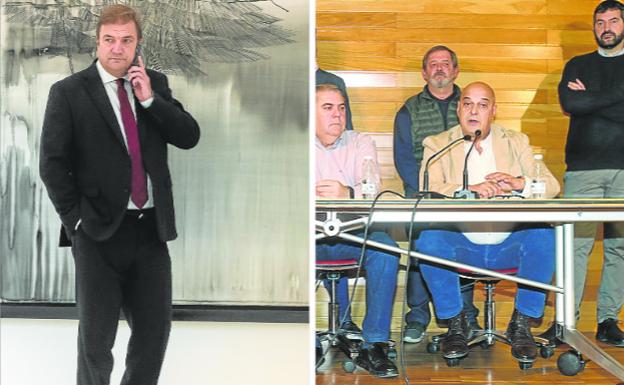 Alberto Bretón, en el Parlamento de La Rioja. 