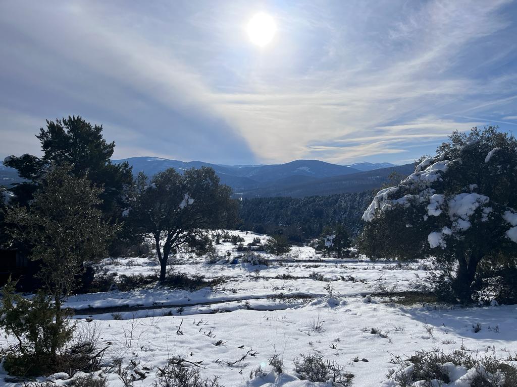 Fotos: La nieve deja blancos los montes de El Rasillo y Ortigosa