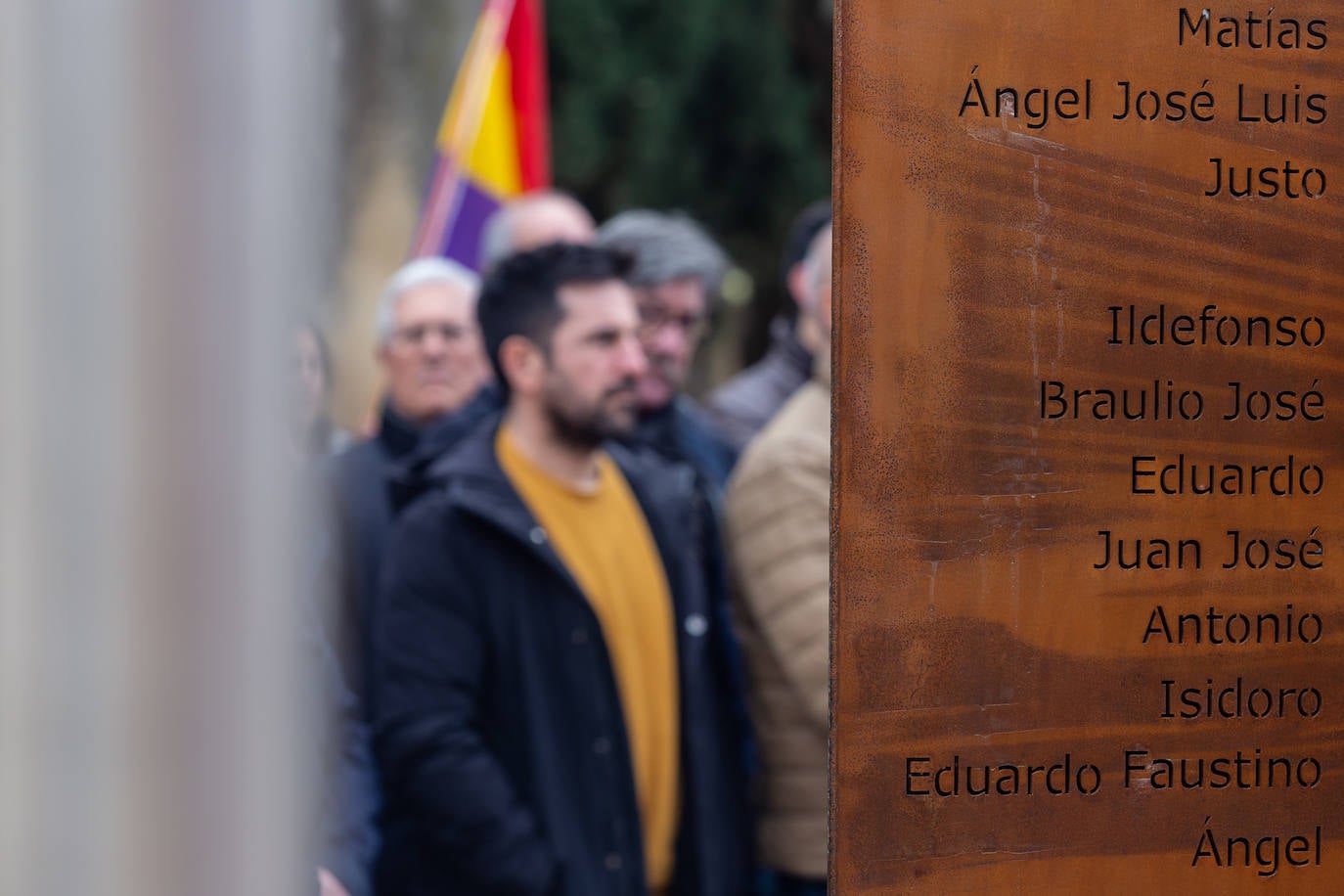 Fotos: Inauguración del memorial a los fusilados por el franquismo en Logroño