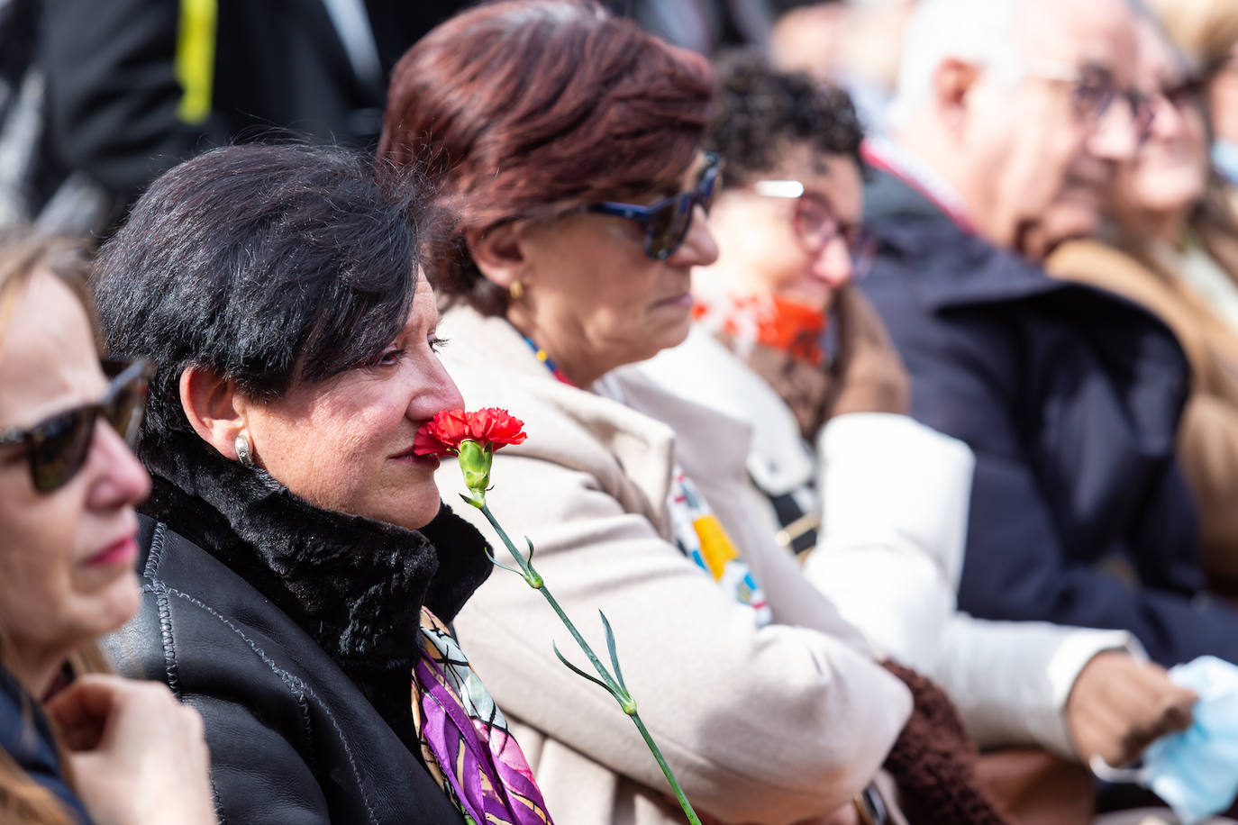 Fotos: Inauguración del memorial a los fusilados por el franquismo en Logroño