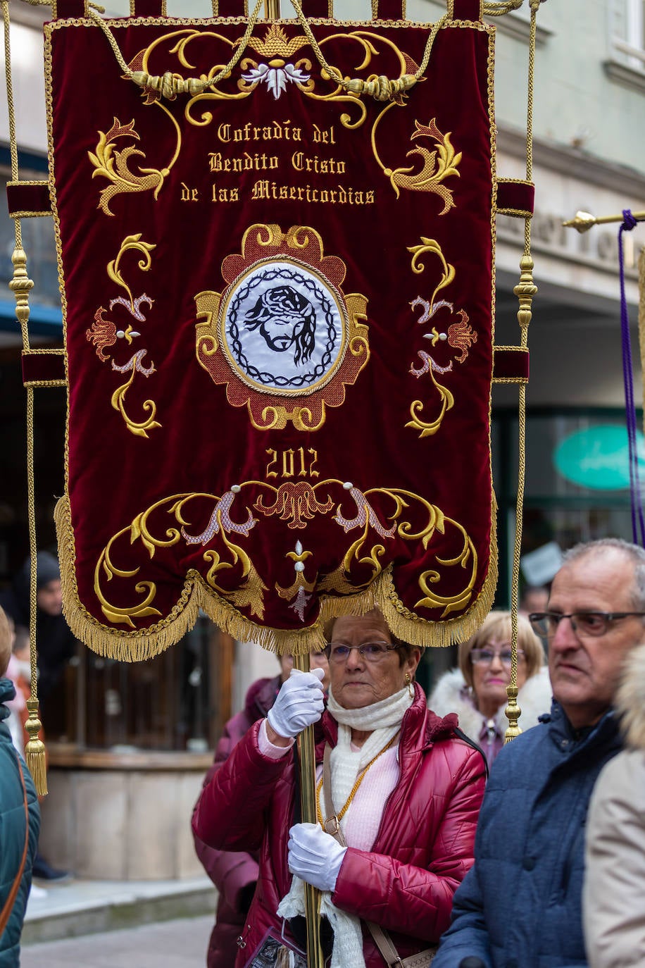 Fotos: Encuentro de cofradías de Semana Santa, en Logroño