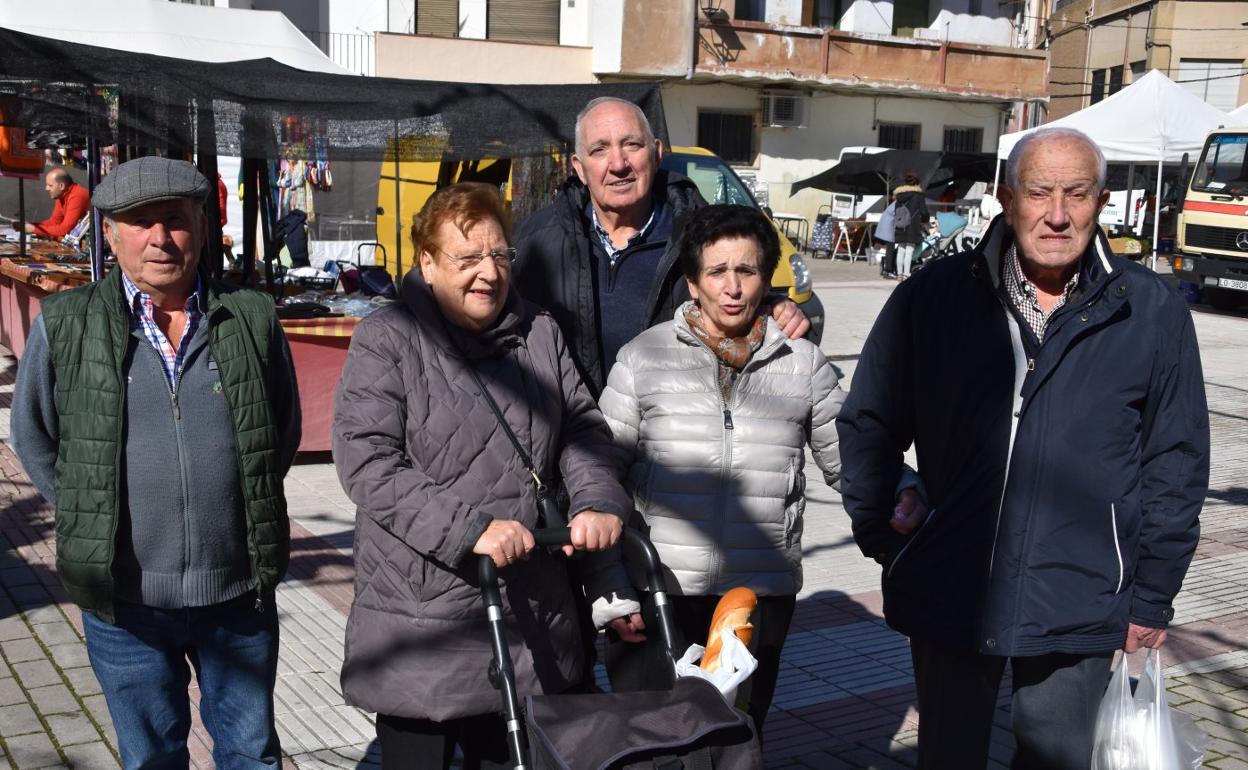 Felipe, Ana Mari, José Antonio, Julia y José Luis. 