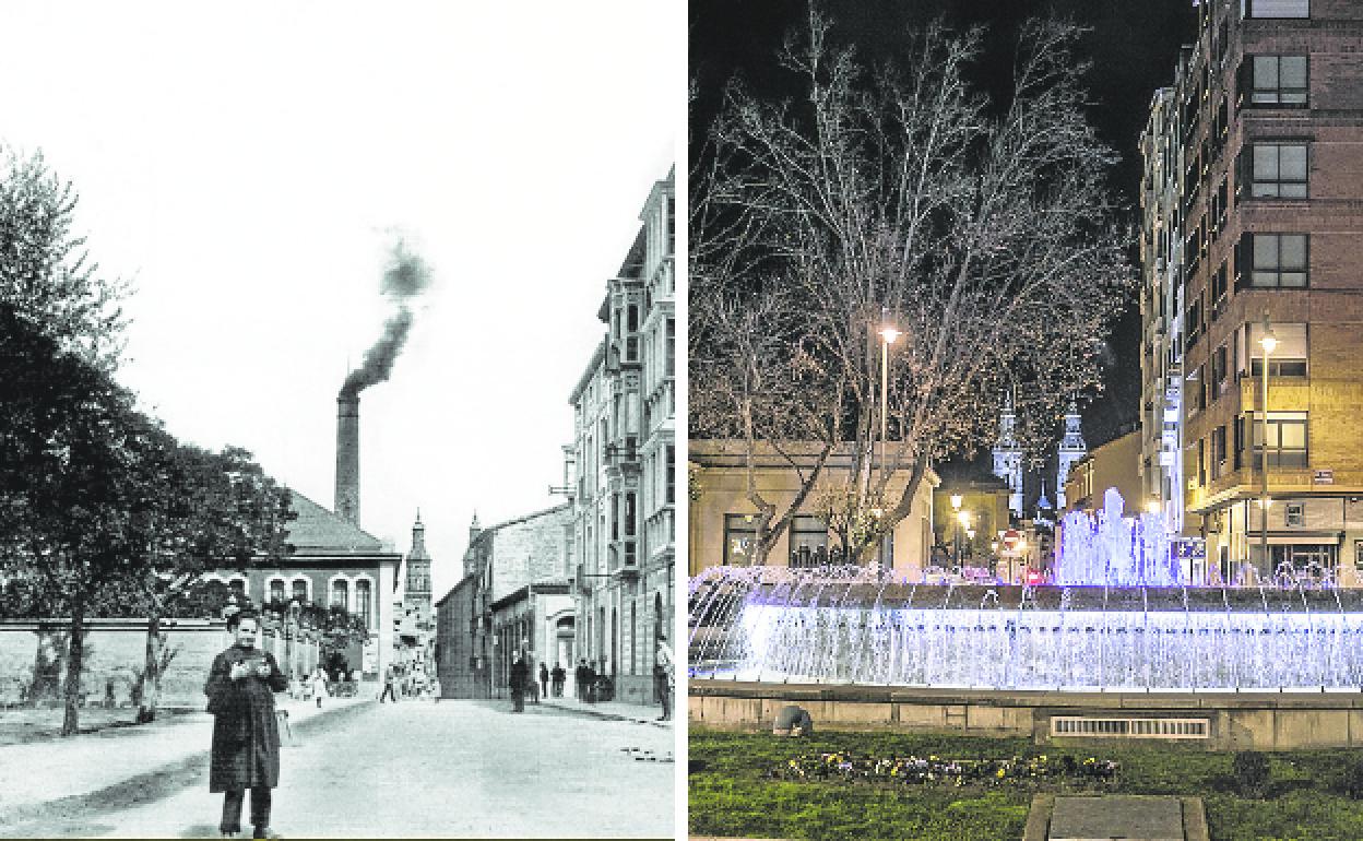 Cuando Logroño echaba humo y ahora agua