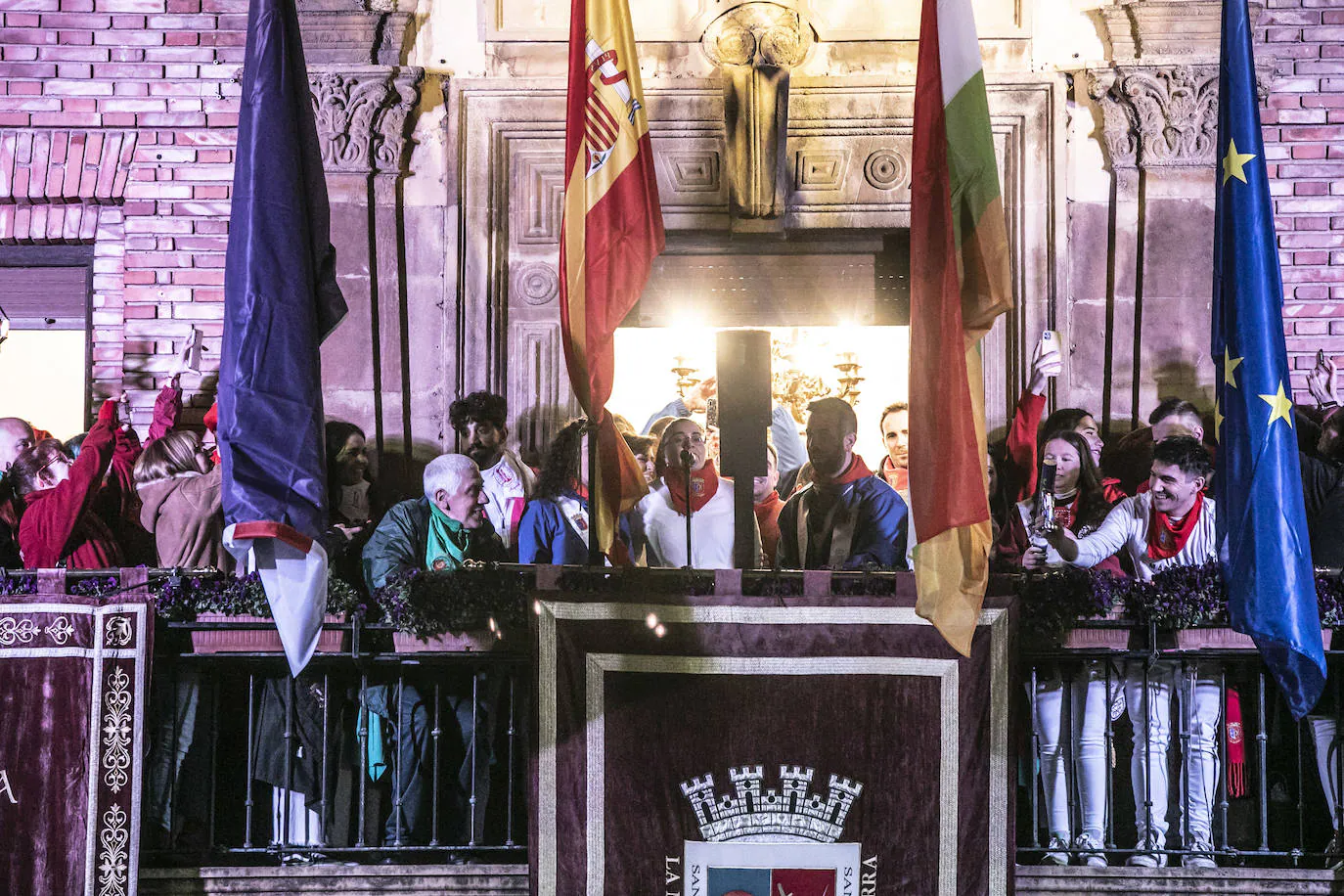 Fotos: Calahorra lanza el chupinazo de sus fiestas de invierno