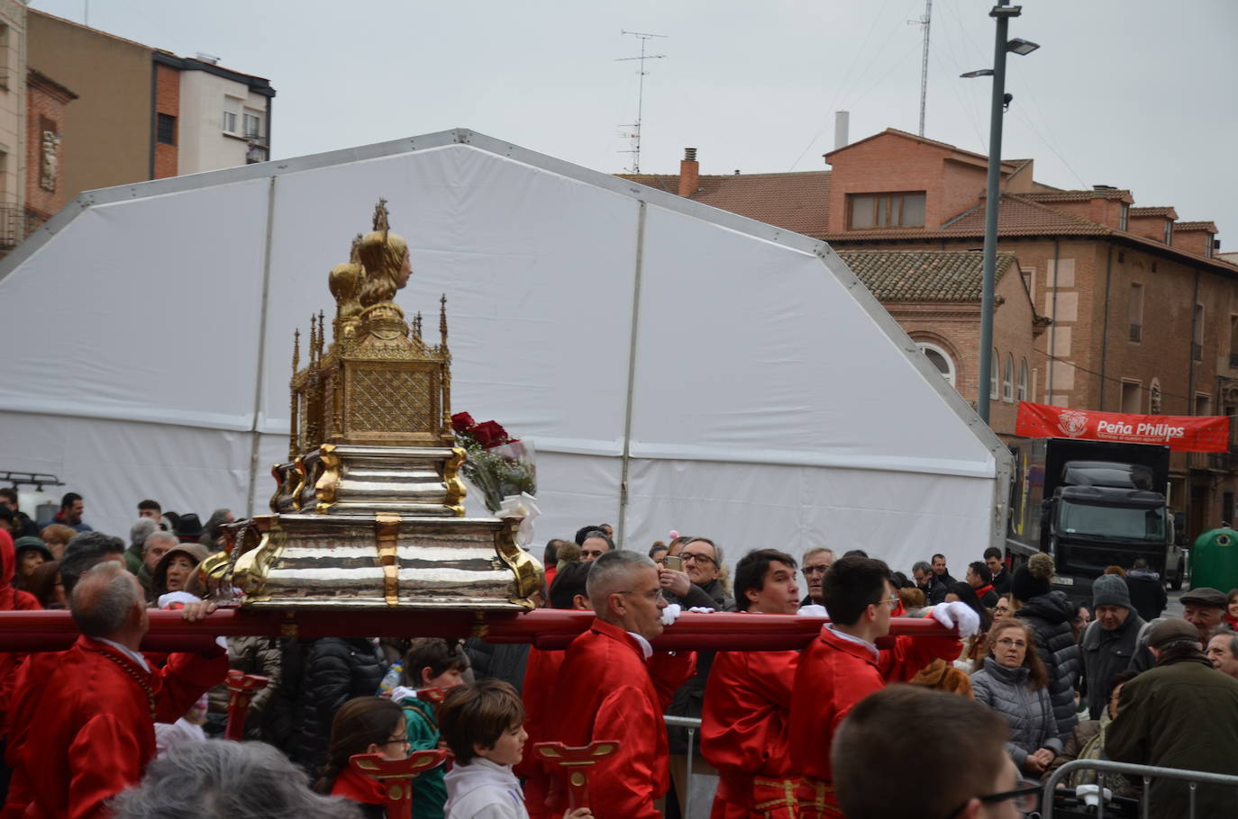 Fotos: La procesión de los Santos Mártires de Calahorra