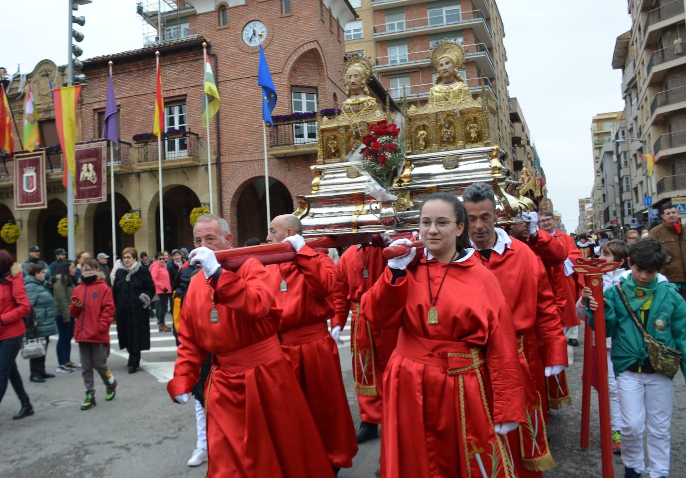 Fotos: La procesión de los Santos Mártires de Calahorra