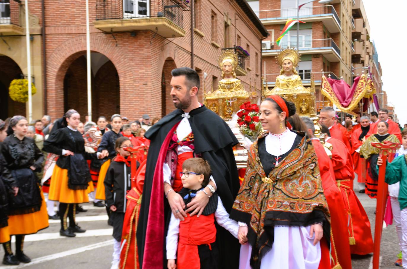 Fotos: La procesión de los Santos Mártires de Calahorra