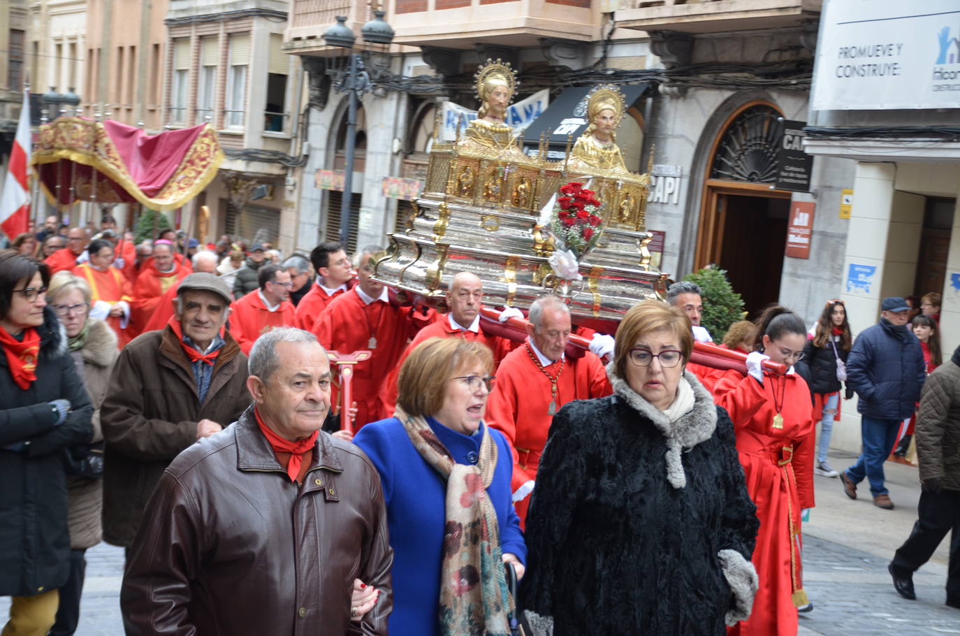 Fotos: La procesión de los Santos Mártires de Calahorra