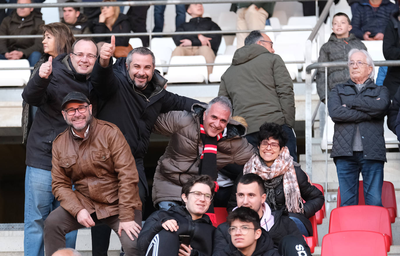 Fotos: El triunfo de la UD Logroñés frente a Osasuna hace sonreír a Las Gaunas