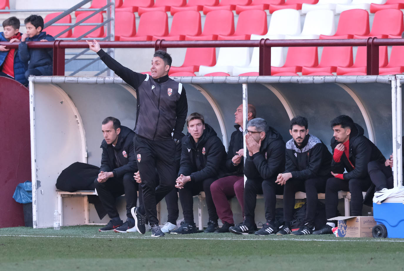Fotos: El triunfo de la UD Logroñés frente a Osasuna hace sonreír a Las Gaunas