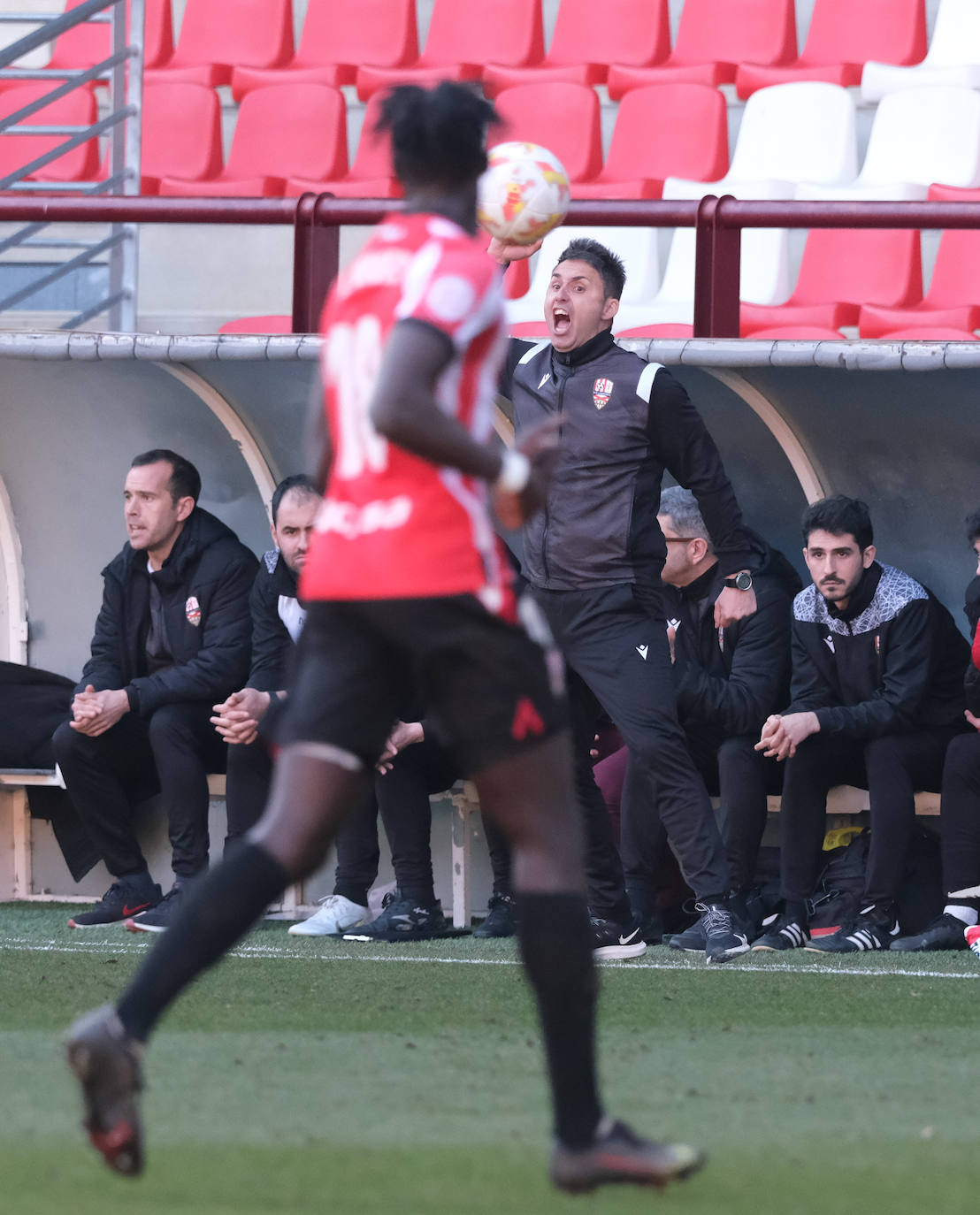 Fotos: El triunfo de la UD Logroñés frente a Osasuna hace sonreír a Las Gaunas