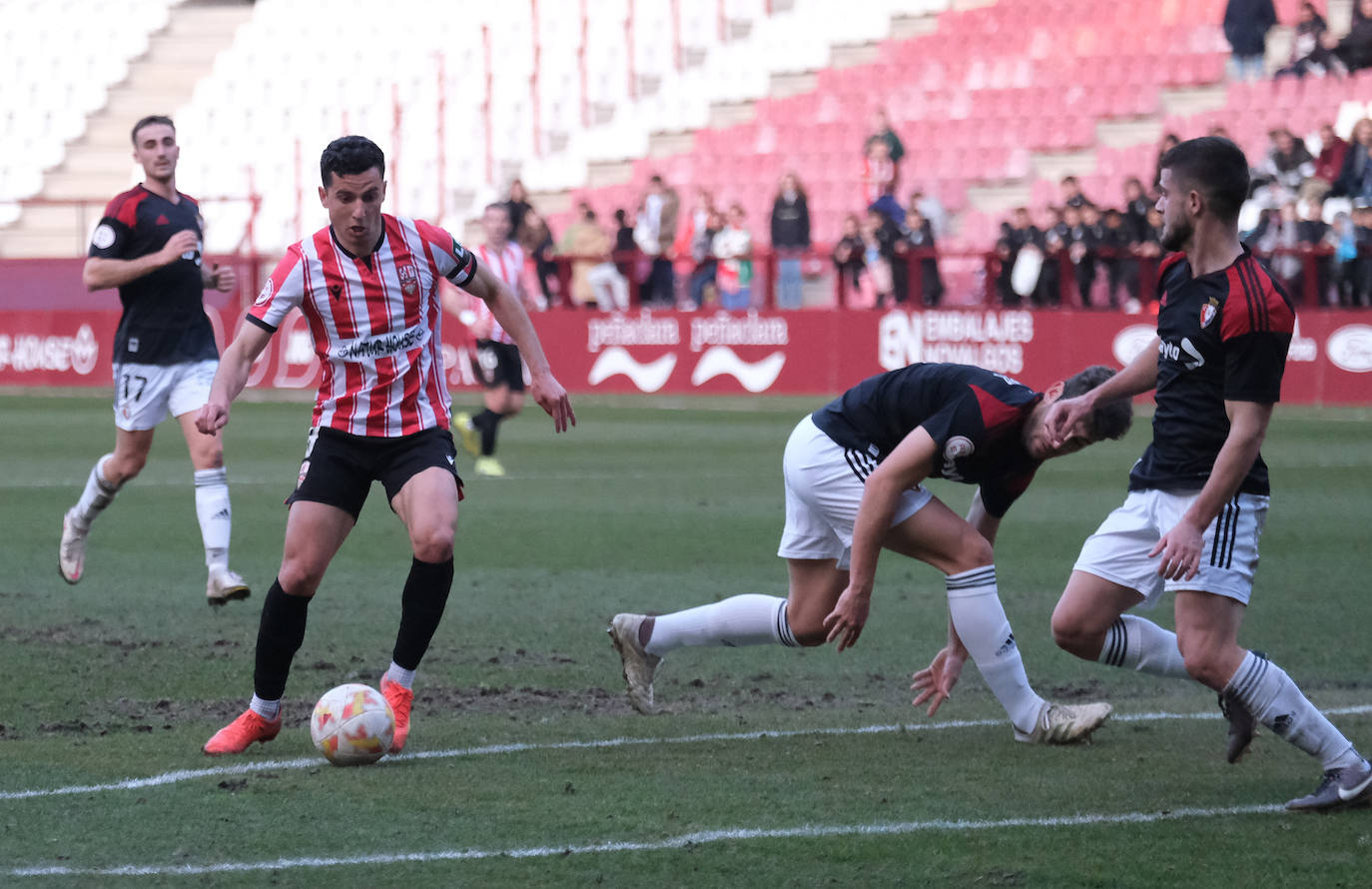 Fotos: El triunfo de la UD Logroñés frente a Osasuna hace sonreír a Las Gaunas