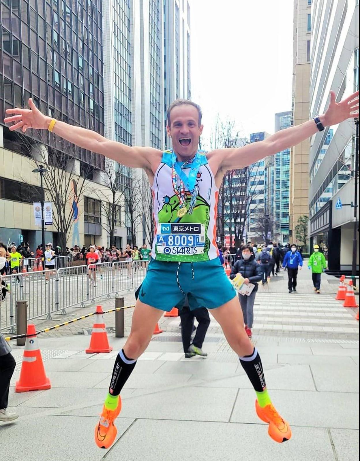 Atletismo: El bombero riojano Diego García completa los seis 'World Marathon Majors'