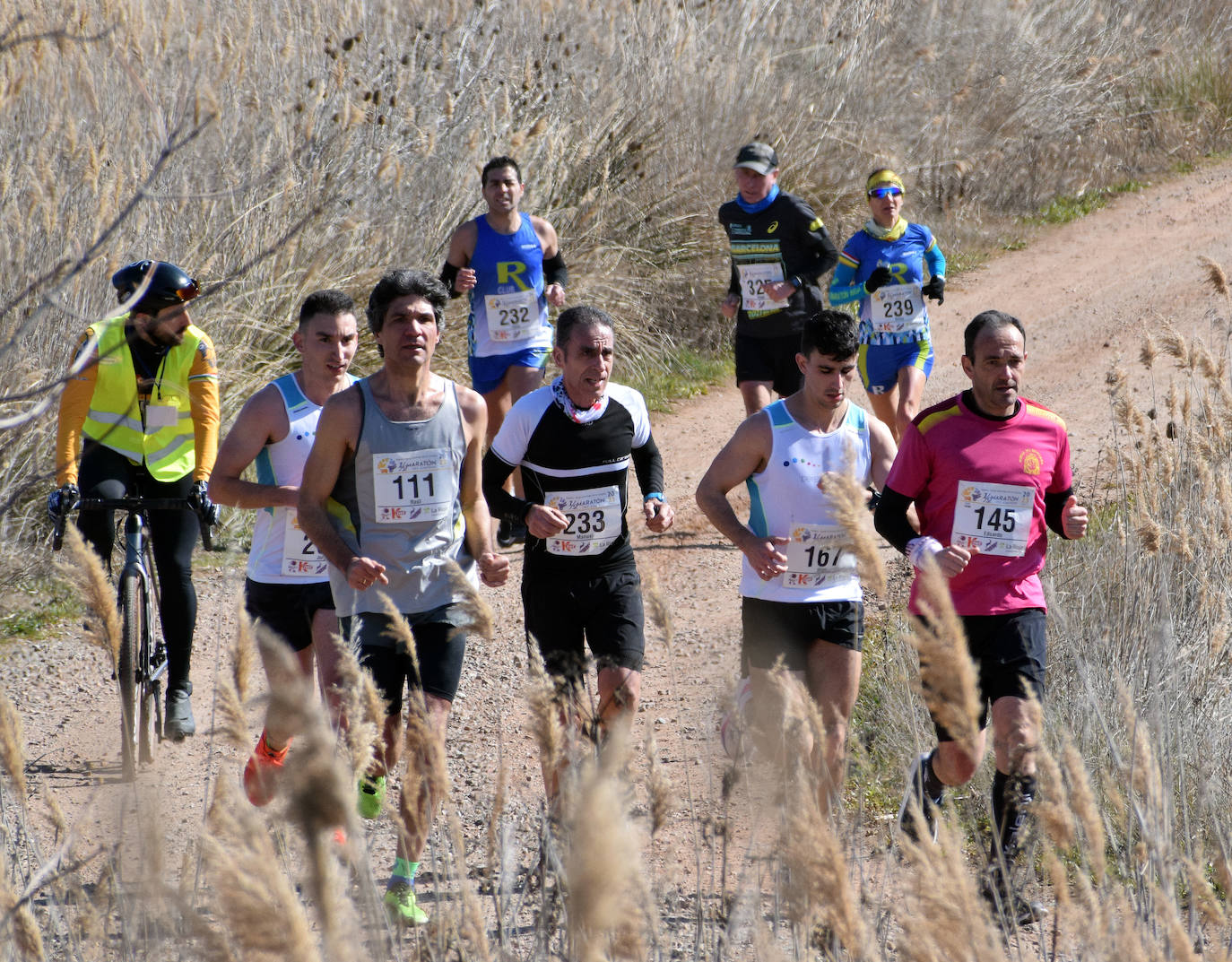 Fotos: El najerino David Martínez se impone en la Media Maratón del Camino