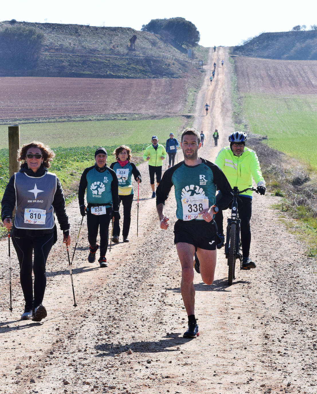 Fotos: El najerino David Martínez se impone en la Media Maratón del Camino