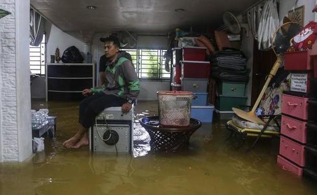 51.200 personas han sido evacuados de sus viviendas parcialmente inundadas